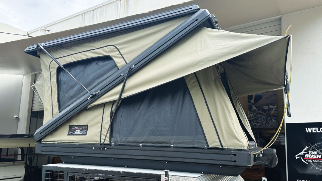 TX27 MAX Hardshell Rooftop Tent by The Bush Company