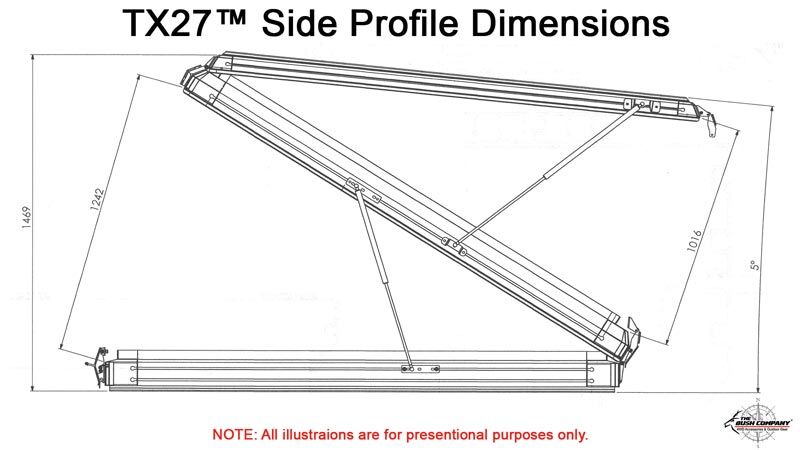 TX27 Hardshell Rooftop Tents - Image 7