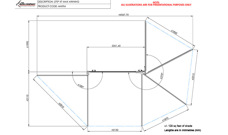 Ultimate Shade Solution: 270 XT MAX Awning Mk2