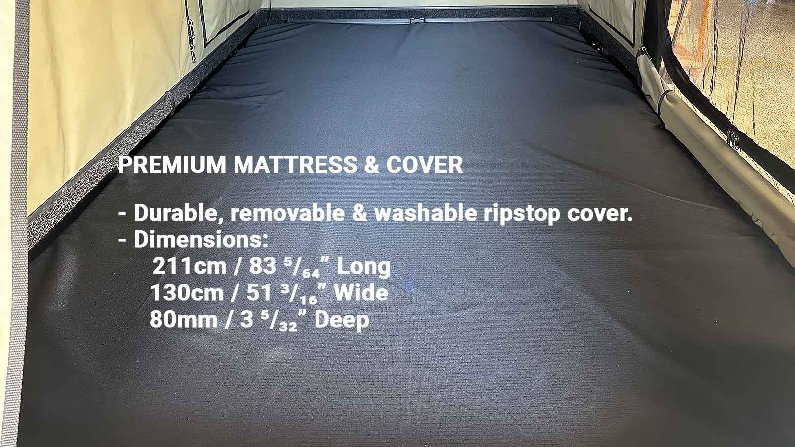 Mattress and Cover (AX27,DX27,TX27) – The Bush Company USA