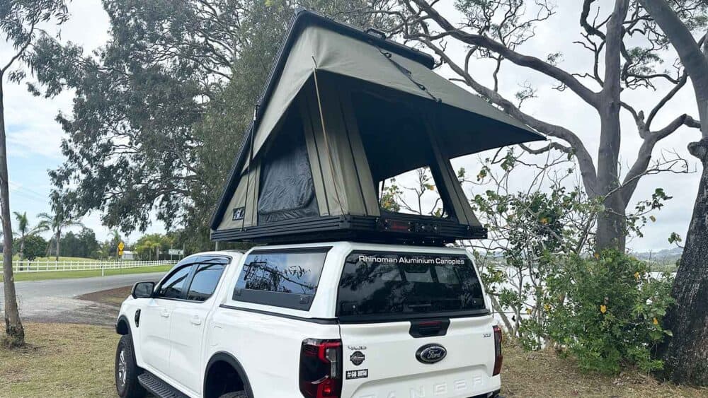 LX27 Clamshell Rooftop Tent – The Bush Company USA