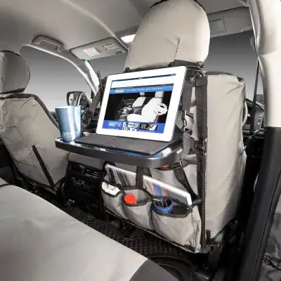 Seat Organiser With Drop Down Table